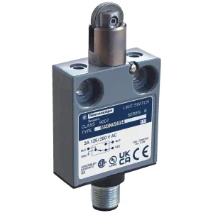 9007ML кінцевий вимикач - parallel roller plunger - M12 DC bottom