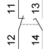 XC1AC126 Кінцевий вимикач XC Standard, XC1AC, roller lever, 1NC+1NO, break before make