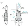 XC1AC136 Кінцевий вимикач XC Standard, XC1AC, roller lever, 1NC+1NO, make before brake