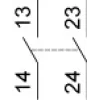 XC1AC151 Кінцевий вимикач XC Standard, XC1AC, end plunger, 2 НІ, simultaneous