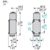 XC2JC161 Кінцевий вимикач XC Standard, XC2 J, metal end plunger, 1 C/O
