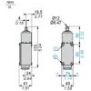 XC2JC162 Кінцевий вимикач XC Standard, XC2 J, сталевий роликовий штовхач, 1 C/O