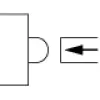 XC2JC163 Кінцевий вимикач XC Standard, XC2 J, metal side plunger, 1 C/O