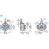 XCC1406TR05K Opto-electronic rotary encoders XCC, incremental encoder Ø 40, through shaft 6 mm, 500 балів, push pull
