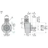 XCC1510PS10Y Opto-electronic rotary encoders XCC, incremental encoder Ø 58, solid shaft 10 mm, 1000 балів, push pull