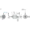 XCC2510SPA81KGN Absolute encoder Ø58 нержавіюча сталь - single turn - solid shaft 10 мм - PP Gray