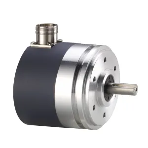 Opto-electronic rotary encoders XCC, absolute encoder Ø 90 multi turn, solid shaft 12 mm, SSI 25 bit binary