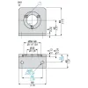 XCCRE5S Plain bracket - for encoder Ø 58 XCCRE5S Plain bracket - for encoder Ø 58
