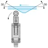 XCE145C Variable length thermoplastic roller lever