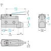 XCJ126C Long flat lever plunger