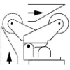 XCKD2128M12 Кінцевий вимикач XC Standard, XCKD, thermoplastic plastic roller lev plunger H or V, 1NC+1NO, миттєве спрацювання, M12