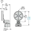 XCKD3939P16EX Кінцевий вимикач XC Standard, XCKD, roller lever Ø 50 mm, 2NC + НІ, ATEX/IECEx