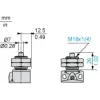 XCKD39H0P16EX Кінцевий вимикач XC Standard, XCKD, plunger, 2NC + НІ, ATEX/IECEx