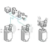 XCKJ390511H29EX Кінцевий вимикач XC Standard, XCKJ, roller lever, 2NC + НІ, ATEX/IECEx