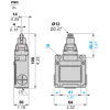 XCKM3902H29EX Кінцевий вимикач XC Standard, XCKM, roller plunger, 2NC + НІ, ATEX/IECEx