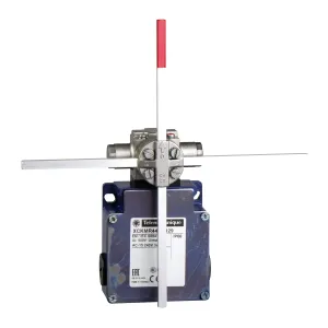 Кінцевий вимикач XC Standard, XCKMR, reverse head stay put crossed rods, 2x(NC+НІ), повільний, M20
