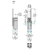 XCKN2154P20 Кінцевий вимикач XC Standard, XCKN, steel square стержень lever 3 mm, 1NC+1NO, миттєве спрацювання, M20