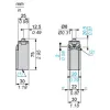 XCKN2510G11 Кінцевий вимикач XCKN - metal end plunger - 1NC+1НІ - slow - Pg11