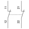 XCKN2708G11 Кінцевий вимикач XC Standard, XCKN, spring стержень lever nitrile boot, 2NC, повільний, Pg11