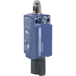Кінцевий вимикач XC Standard, l.switch XCKPплунжер з сталевим роликом 1NC+1 НВ snap Deutsch connector