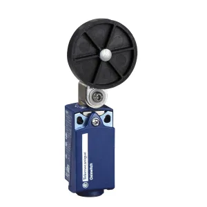 Кінцевий вимикач XC Standard, XCKP, thermoplastic roller lever Ø 50 mm, 1NC+1NO, миттєве спрацювання, M16