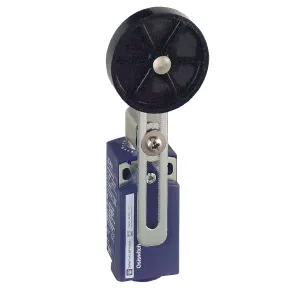 Кінцевий вимикач XC Standard, XCKP, plastic roller lever Ø 50 var.length, 1NC+1NO, миттєве спрацювання, Pg11