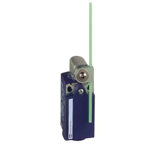 Кінцевий вимикач XC Standard, XCKP, metal square стержень lever 3 mm, 1NC+1NO, миттєве спрацювання, M16