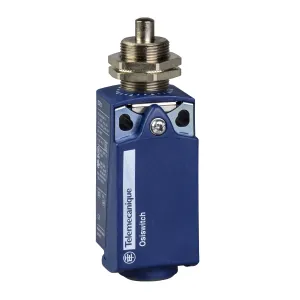 Кінцевий вимикач XC Standard, XCKP, M18 metal end plunger, 1NC+1NO, миттєве спрацювання, M16