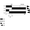XCMD2101M12 Кінцевий вимикач XCMD - with rotary head W/O operating lever - 1CO - snap - M12