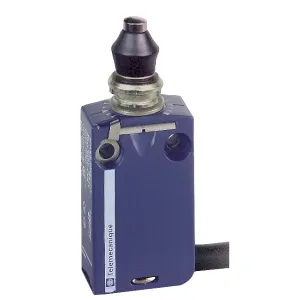 Кінцевий вимикач XC Standard, XCMD, metal end plunger with nitrile boot, 1NC+1NO, миттєве спрацювання, 5 m