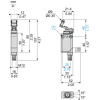 XCMD2124M12 Кінцевий вимикач XC Standard, XCMD, steel roller lever plunger retractable, 1C/O, миттєве спрацювання, M12