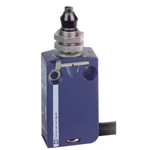 Кінцевий вимикач XC Standard, XCMD, M16 booted nitrile end plunger, 1NC+1NO, миттєве спрацювання, 2 m