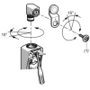 XCMD2501L1 Кінцевий вимикач XCMD - with rotary head W/O operating lever - 1NC+1НІ - slow - 1 m