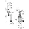 XCMD2519M12 Кінцевий вимикач XCMD - steel roller lever - 1NC+1НІ - slow - M12