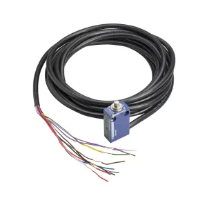 Кінцевий вимикач XC Standard, XCM D, roller plunger, 2NC + 2 НІ, 3 m