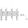 XCMD41F2L5EX Кінцевий вимикач XC Standard, XCMD, roller plunger, 2NC + 2 НІ, ATEX/IECEx