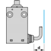 XCMH2103L3 XCMH Limit Switches Мініатюрний пластик Плунжер сталевий роликовий for traverse cam approch NC + НВ Snap L3