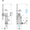 XCMH2159L2 XCMH Limit Switches Мініатюрний пластик пластик стержень NC + НВ Snap L2