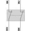 XCMH2910L2 XCMH Limit Switches Мініатюрний пластик метал Plunger 2 NC Snap L2