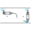 XCMN2110L2 Кінцевий вимикач XC Standard, XCMN, metal end plunger, 1NC+1NO, миттєве спрацювання, 2 m