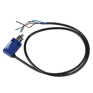 Кінцевий вимикач XC Standard, XCMN, M12 metal end plunger, 1NC+1NO, миттєве спрацювання, 1 m