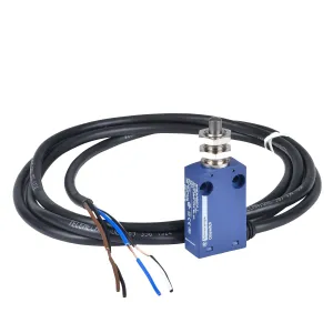 Кінцевий вимикач XC Standard, XCMN, M12 metal end plunger, 1NC+1NO, миттєве спрацювання, 2 m