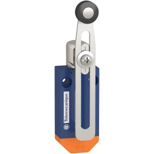 Бездротовий кінцевий вимикач, Кінцевий вимикач XC Standard, XCMW, регульований plastic roller lever