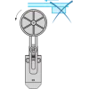XCMW149 Бездротовий кінцевий вимикач XCMW - регульований 50 мм plastic roller lever