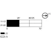 XCNT2718G11 Кінцевий вимикач XCNT - thermoplastic roller lever - 2NC - slow - Pg11
