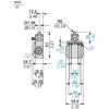 XCNTR2710P16 Кінцевий вимикач XCNTR - metal end plunger - 2NC - slow - M16
