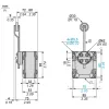 XCRA121EX Кінцевий вимикач XC Standard, XCR, roller lever, 2NC + 2 НІ, ATEX/IECEx