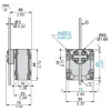 XCRB111EX Кінцевий вимикач XCR - square стержень 6 mm - 2NC + 2НІ - ATEX/IECEx