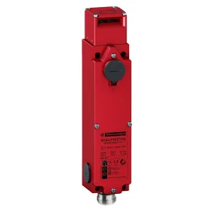 Запобіжний вимикач, Запобіжні вимикачі Telemecanique XCS, metal key operated solenoid XCSLF, 4NC+2 НІ, повільний, M23 connector, 24 В