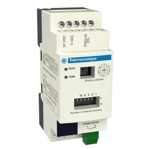 Запобіжні вимикачі Telemecanique XCS, diagnostic module for XCSRC Daisy Chain models, Modbus RTU